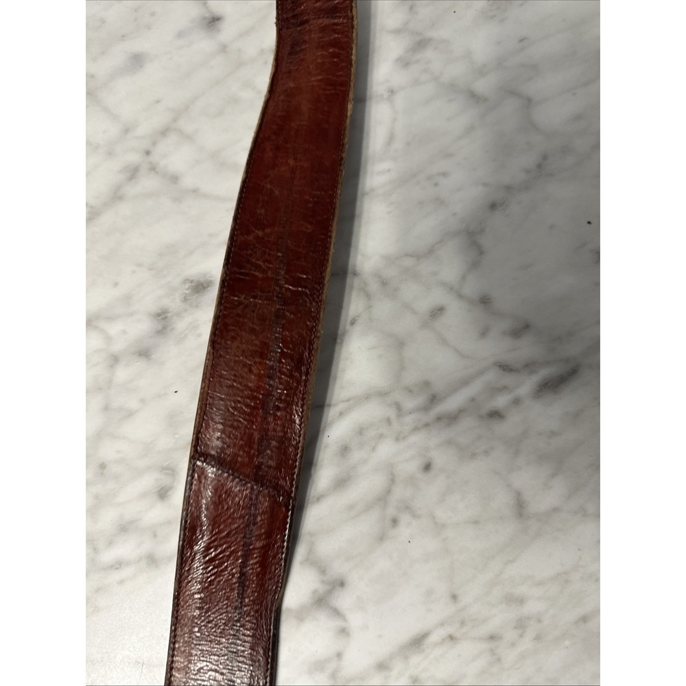 Tony Lama size 38 Genuine eel‎ leather belt - Picture 3 of 16